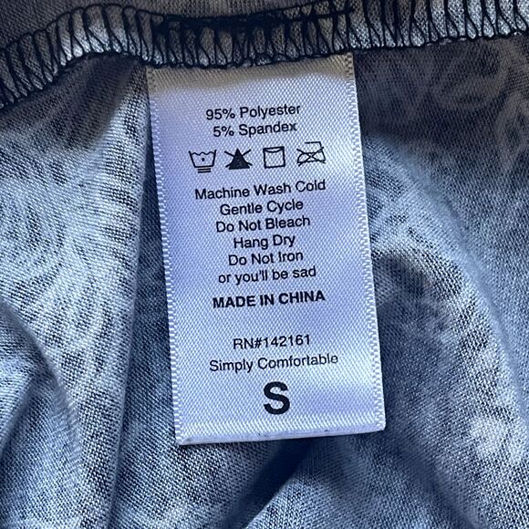 Lularoe Irma Small‎ FLORAL High Low Tunic Top Shirt - Picture 4 of 4